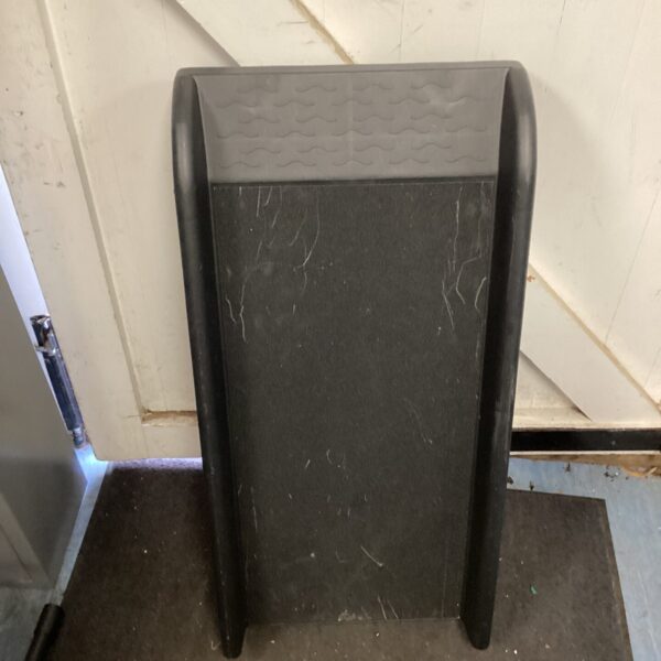 Black Trixie folding pet ramp for dogs and cats.