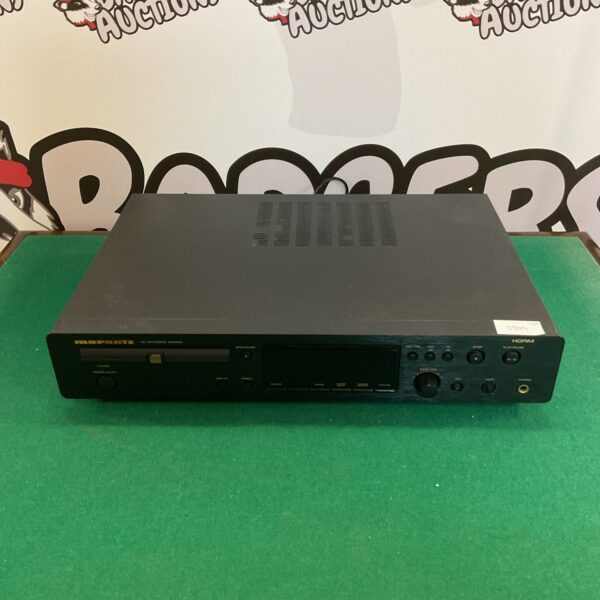 Front view of a black Marantz DR6000 CD recorder.