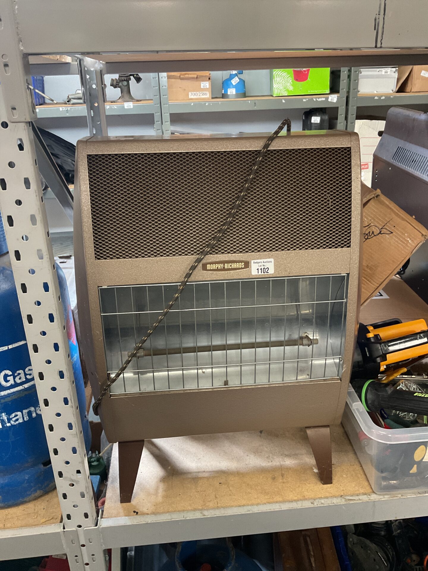 1102 Vintage Morphy Richards electric heater