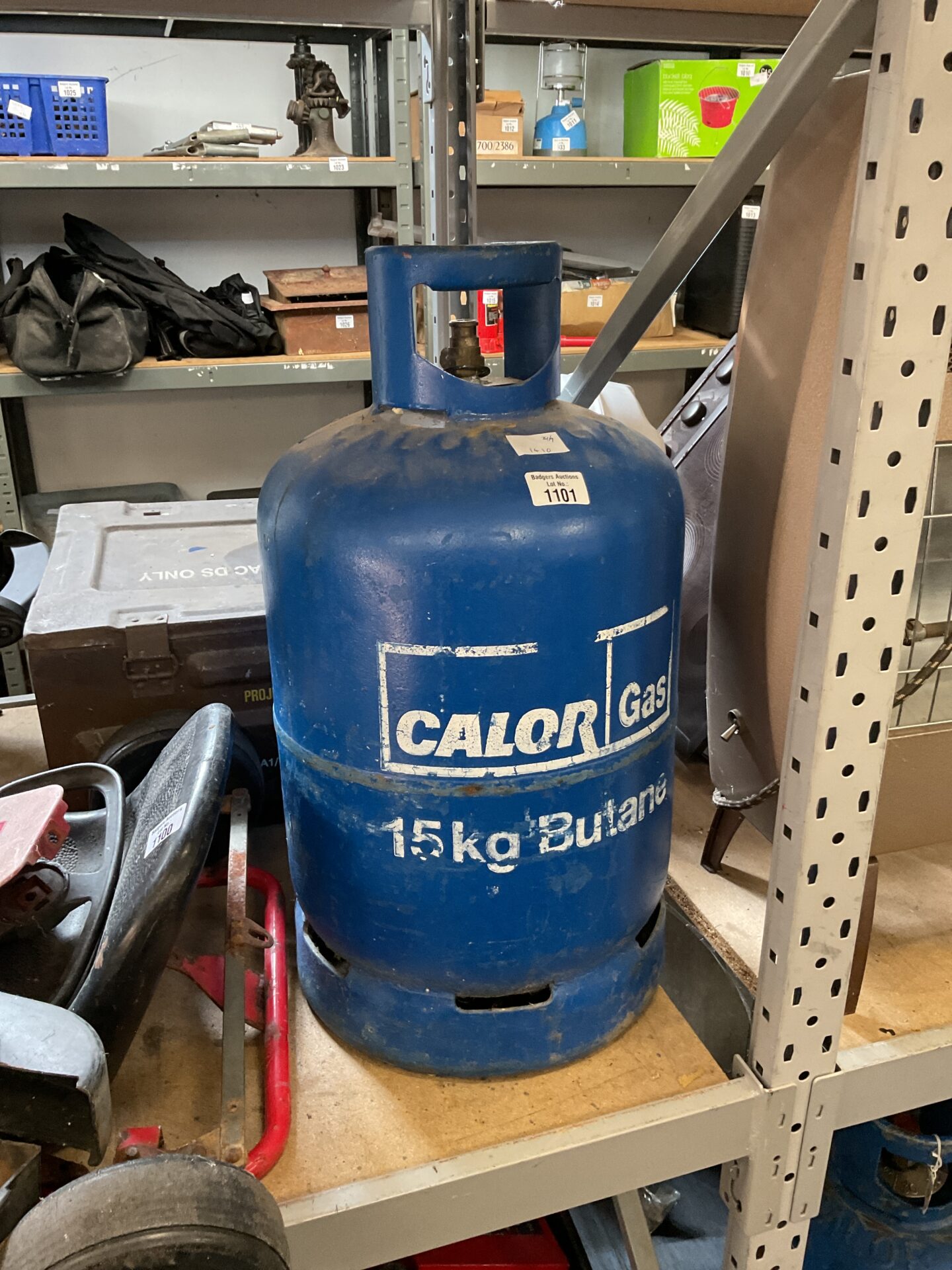 1049 Empty 15kg bottle of calor gas