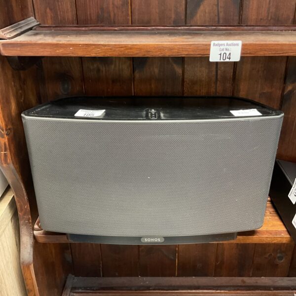 Sonos Play 5 wireless speaker for multi-room audio system.