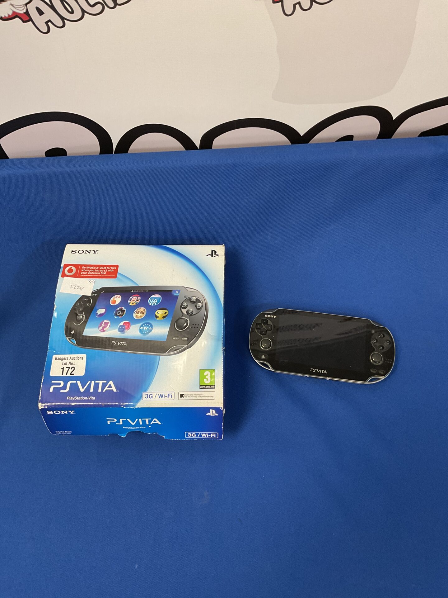 172 Sony PS Vita game system
