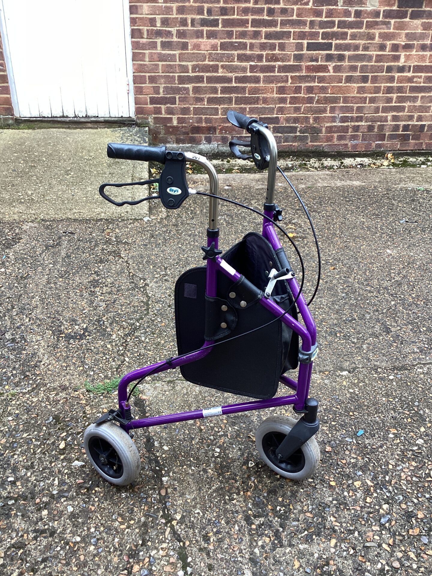 961 Purple dayz folding mobility trolley