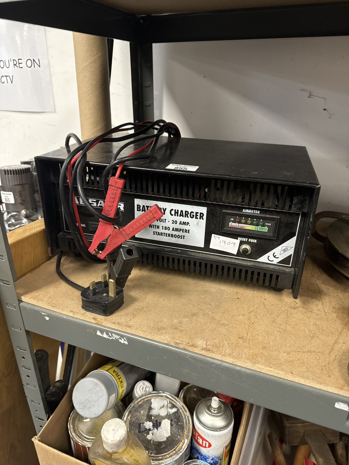 855 Absaar car battery charger