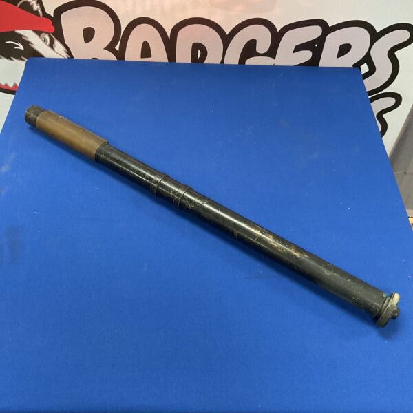 Antique R&J Beck Les No3 gun sight on a blue background.
