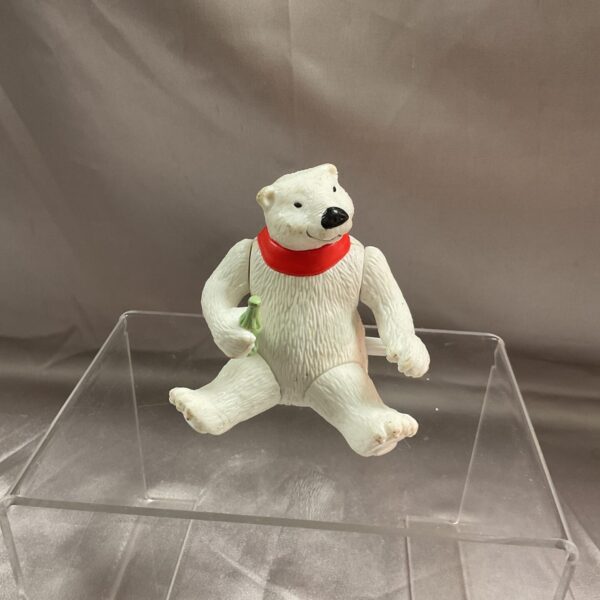 Vintage Coca Cola polar bear tin wind-up toy