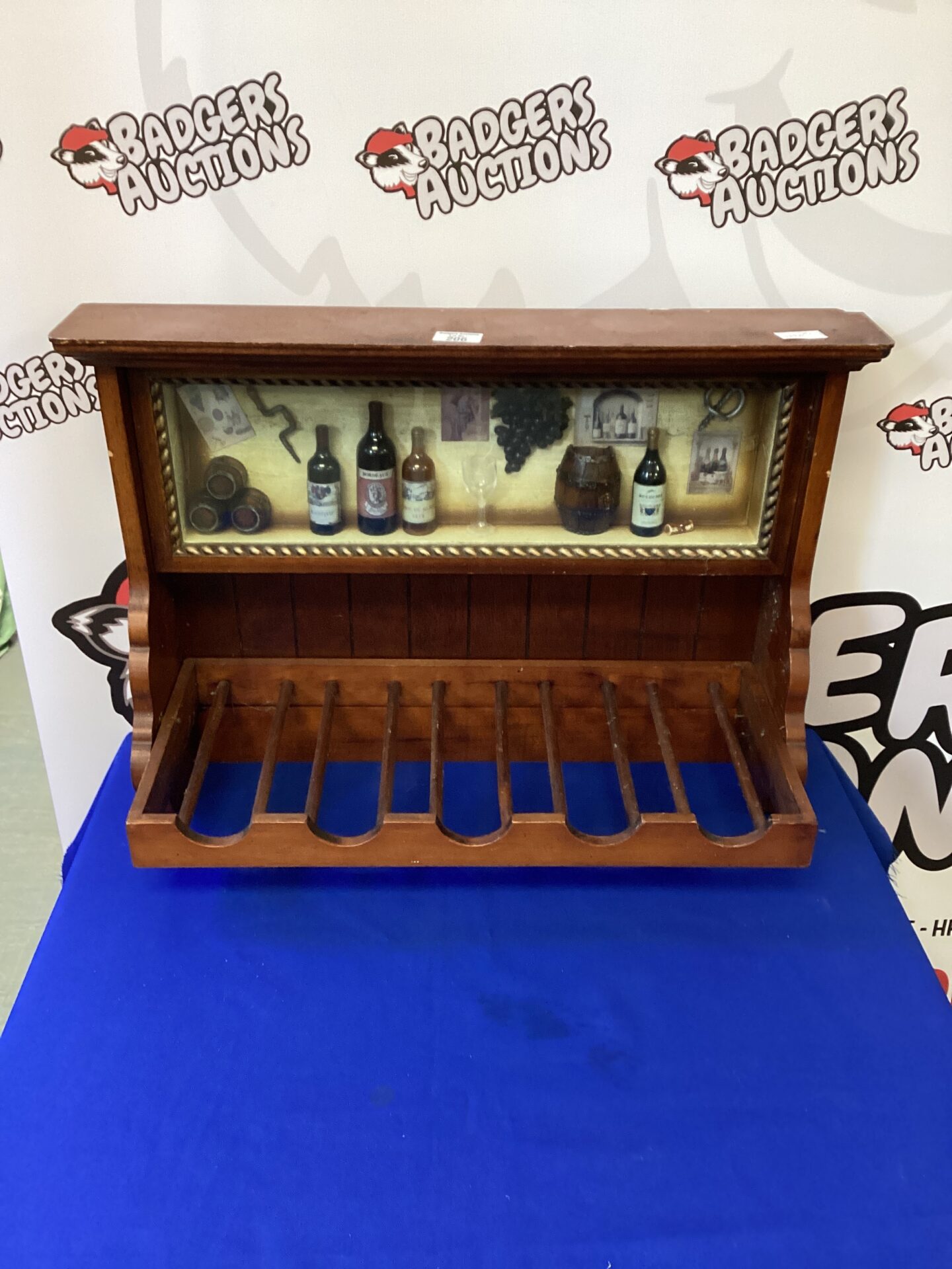 206 Decorative Wooden Wine Rack