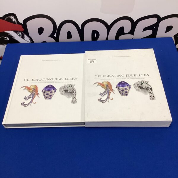 Celebrating Jewellery book cover by David Bennett and Daniela Mascetti.