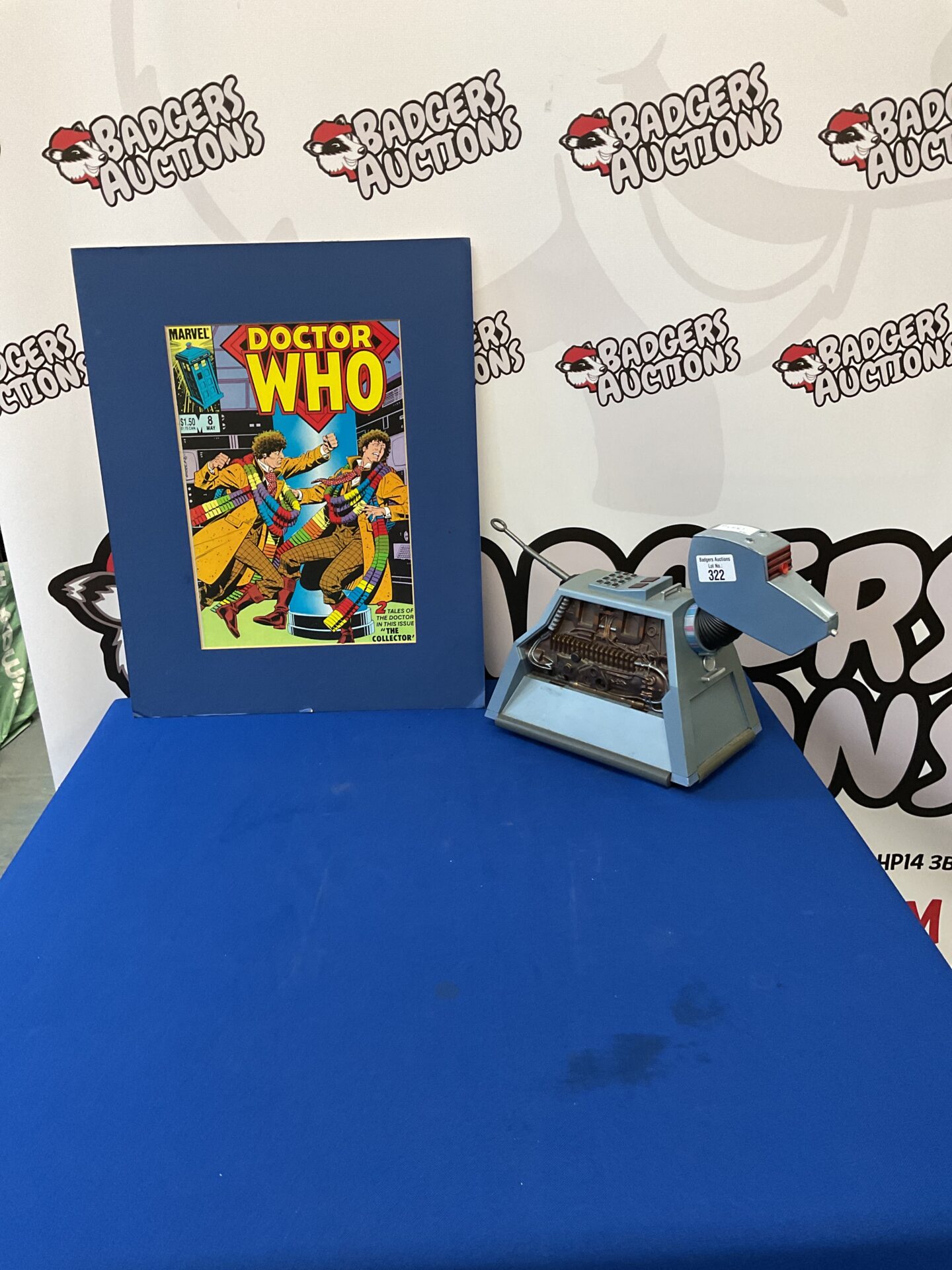 322 Doctor who poster with k9