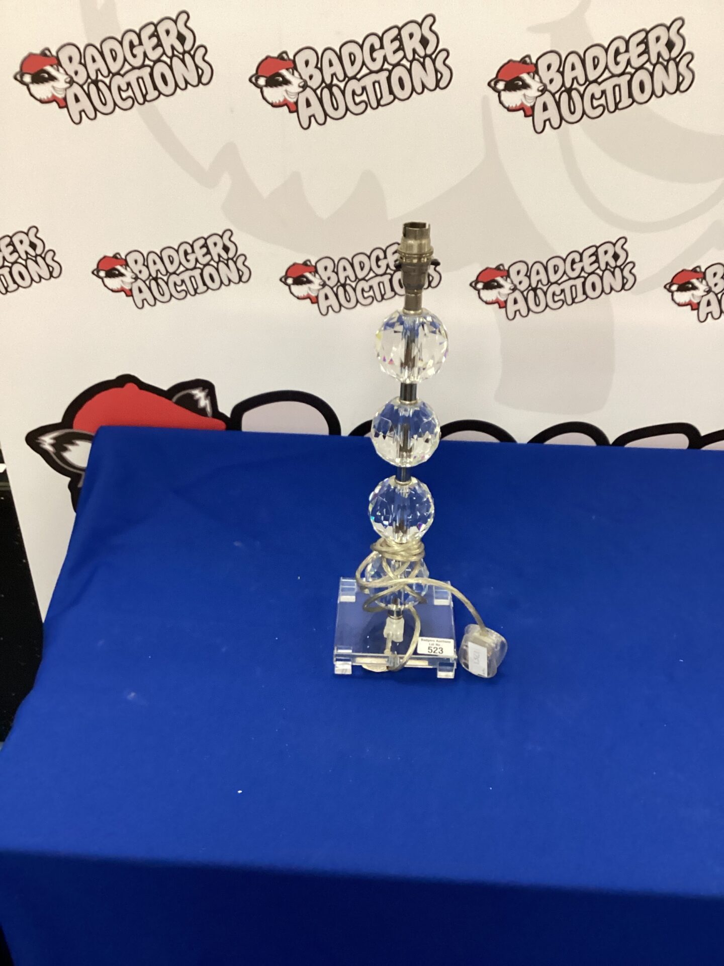 523 Crystal Style Table Lamp