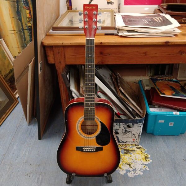Sunburst Chantry 4459 acoustic guitar in good vintage condition.