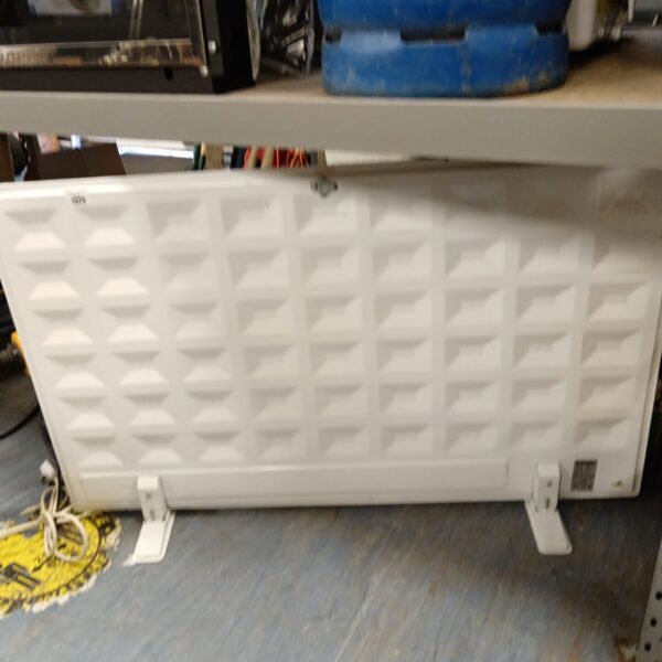 White Dimplex OPX 1500 oil filled radiator for home heating.