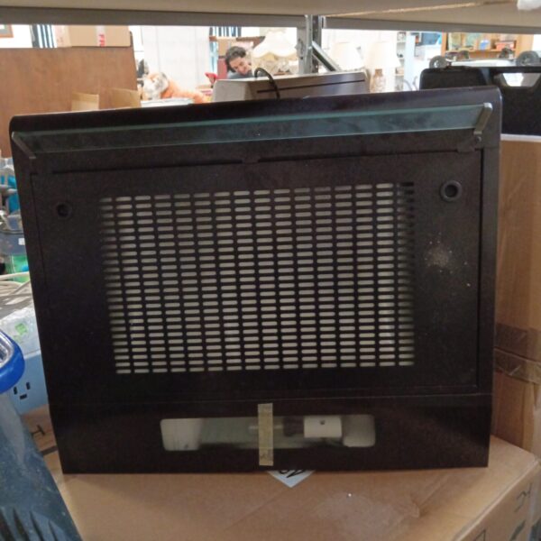 Front view of a used cooker extractor fan for kitchen ventilation.