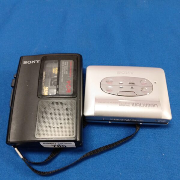 Vintage Sony WM-EX550 Walkman portable cassette player.