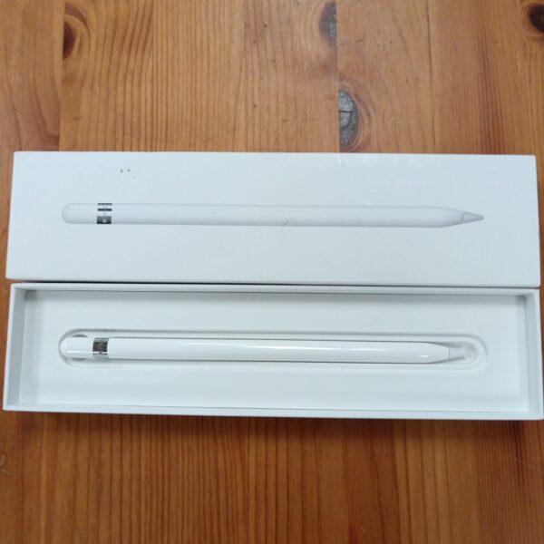 Apple Pencil in its original packaging, a digital stylus for iPad.