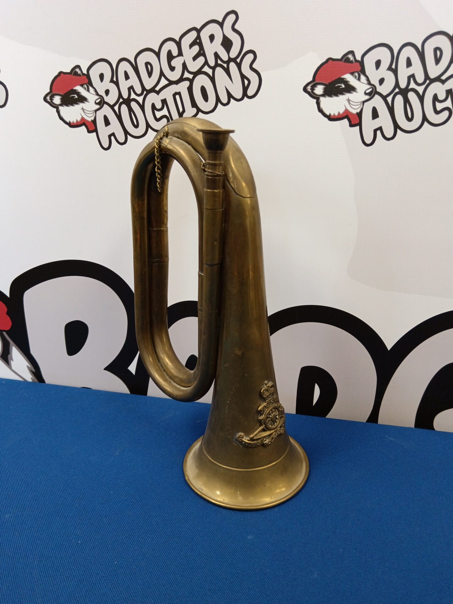024 Royal artillery bugle horn