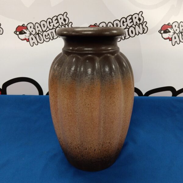 Vintage Scheurich West German vase with textured glaze.