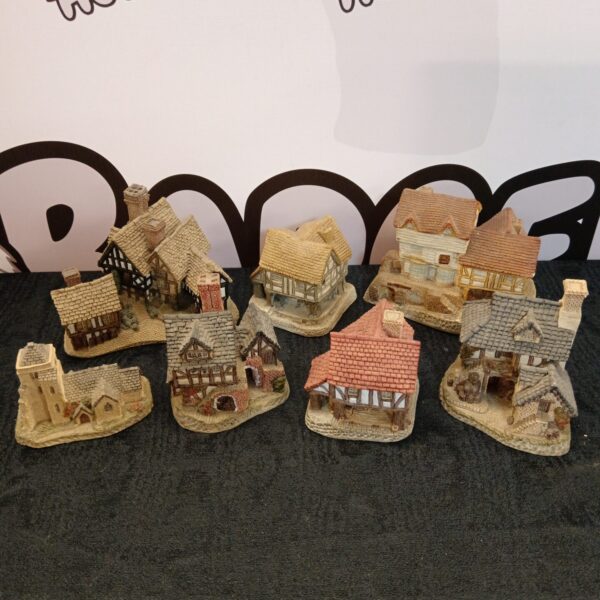 David Winter cottages collection, detailed miniature houses for collectors.