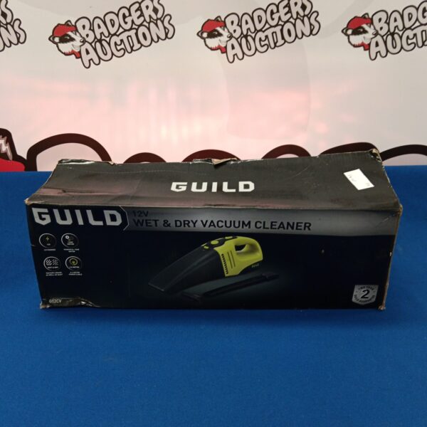 Guild wet and dry vacuum cleaner, handheld portable cleaning solution.