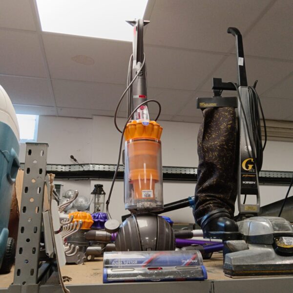 Dyson Light Ball vacuum cleaner in a cleaning appliance lot.