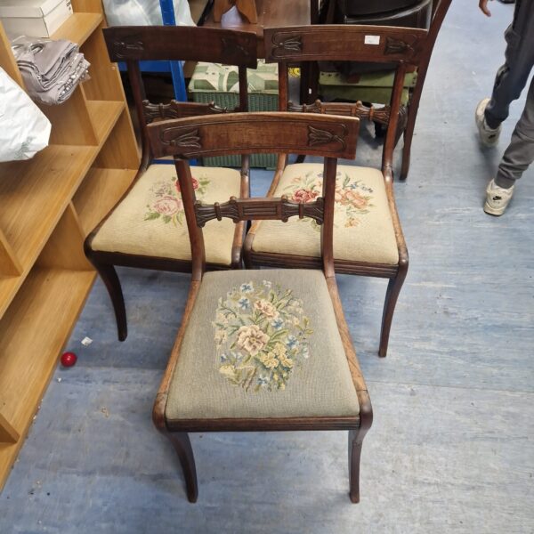 Vintage wheat sheath chairs set, showing woven seat and back detail.