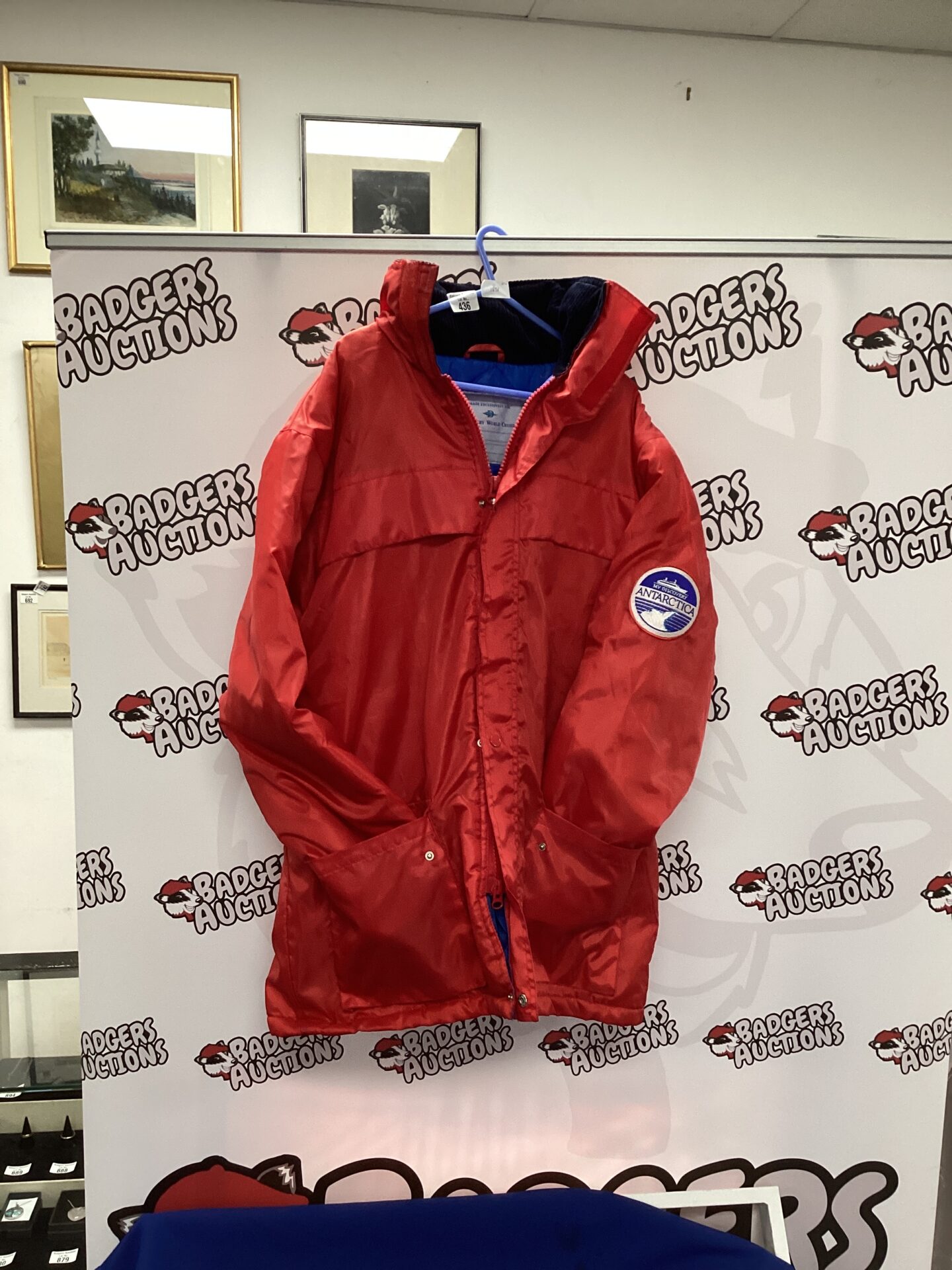 492 Discovery World Cruises Antarctica Jacket Size M