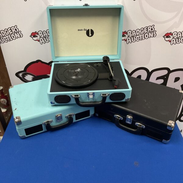 Vintage Bush 1 by One portable record player in used condition.