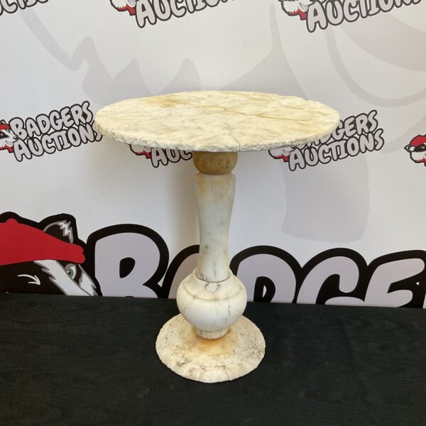 Antique Italian marble plinth for displaying sculptures and art.