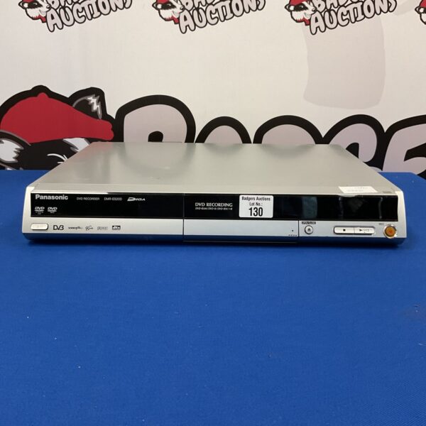 Silver Panasonic DMR-ES20D DVD recorder, vintage home cinema equipment.