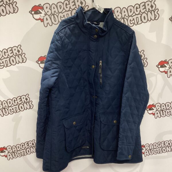 Front view of a Tresspass XL quilted jacket.