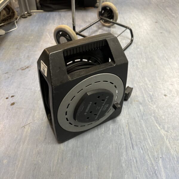 25m two gang extension reel for workshop or garden use.