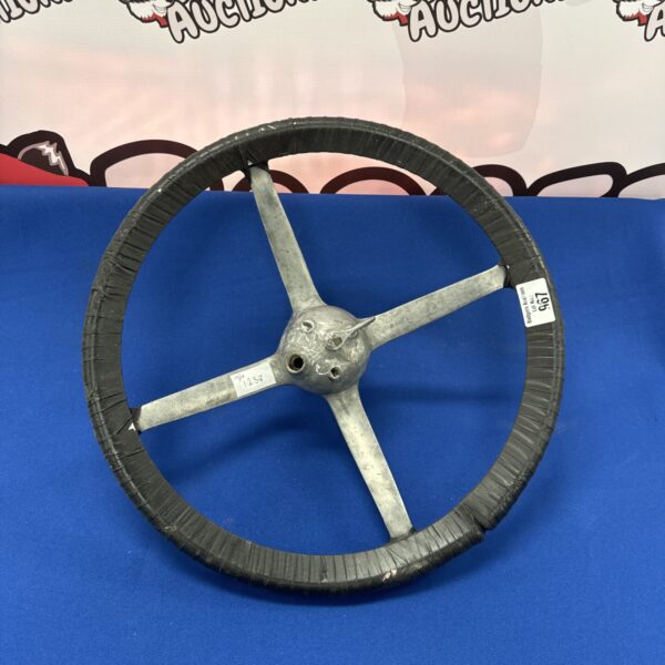Vintage Buick Master steering wheel for classic car restoration.