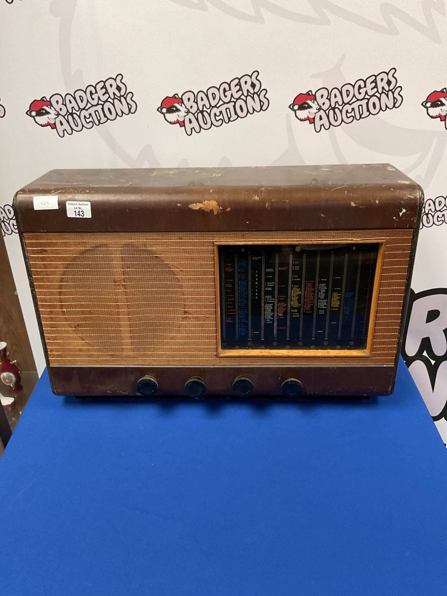 143 Pye vintage valve shortwave radio