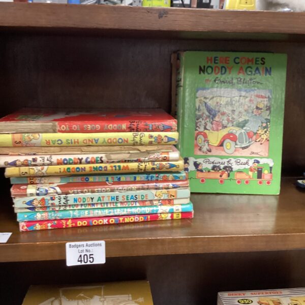 Vintage Enid Blyton Noddy books collection for collectors.