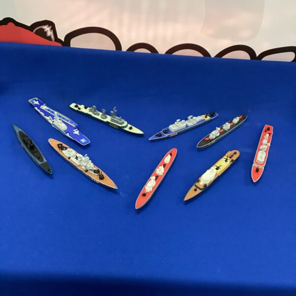 Vintage Matchbox Sea King battleships lot for collectors.