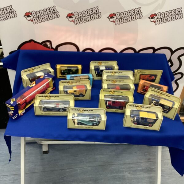 Vintage Matchbox Yesteryear model cars and lorries collection.