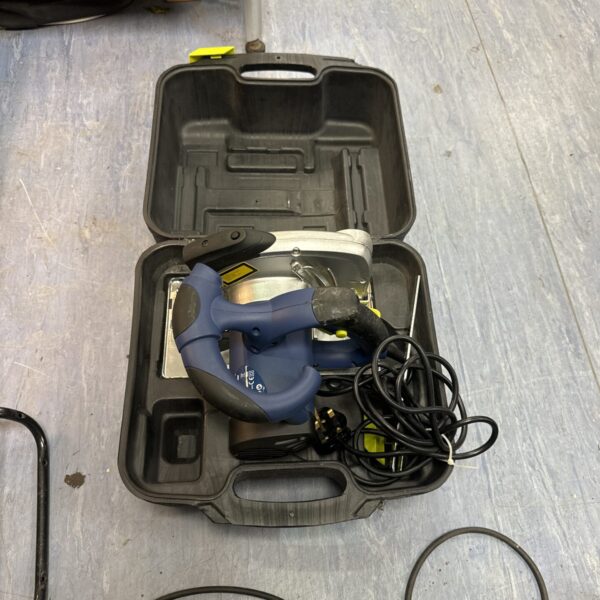 Challenge Xtreme circular saw in its original carry case.