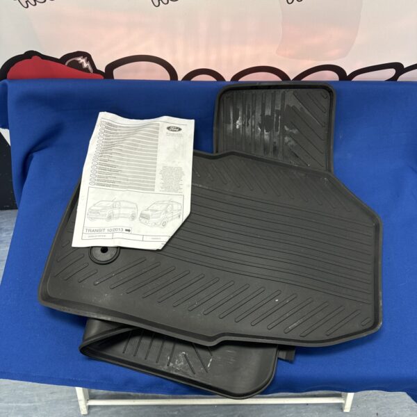 Ford Transit floor mats for models 2013 onwards, showing wear.
