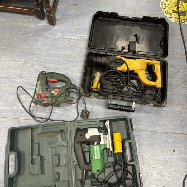 Used Bosch PST 700 jigsaw power tool for DIY projects.