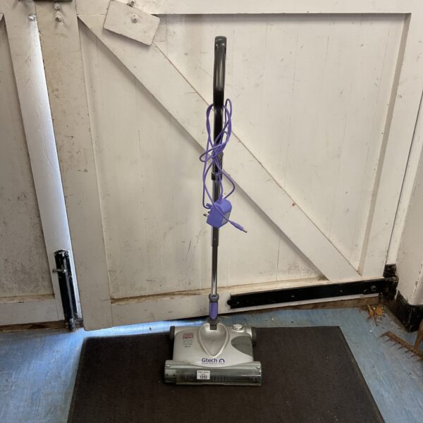 Gtech AirRam cordless sweeper for easy home cleaning.