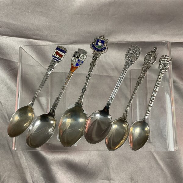 Five 925 Silver spoons and one 800 Silver spoon