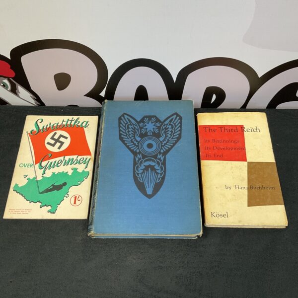 Vintage book lot by Hans Buchheim, including "The Third Reich".