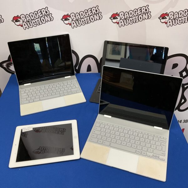 Untested laptop and tablet bundle including Google Chromebooks and Linx tablet.