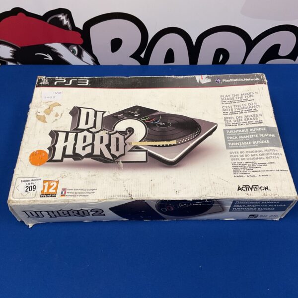 DJ Hero 2 PlayStation 3 game cover art.