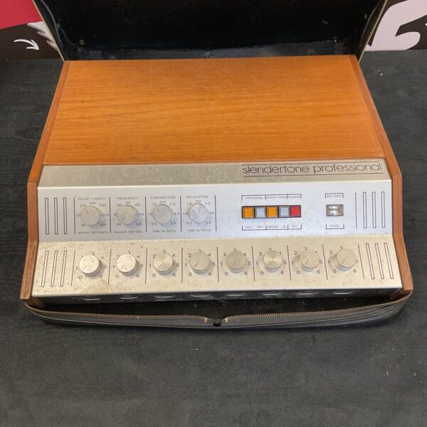 Vintage Slendertone Professional body toner with control panel.