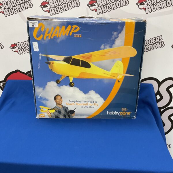 Hobby Zone Champ RC aeroplane in used condition.