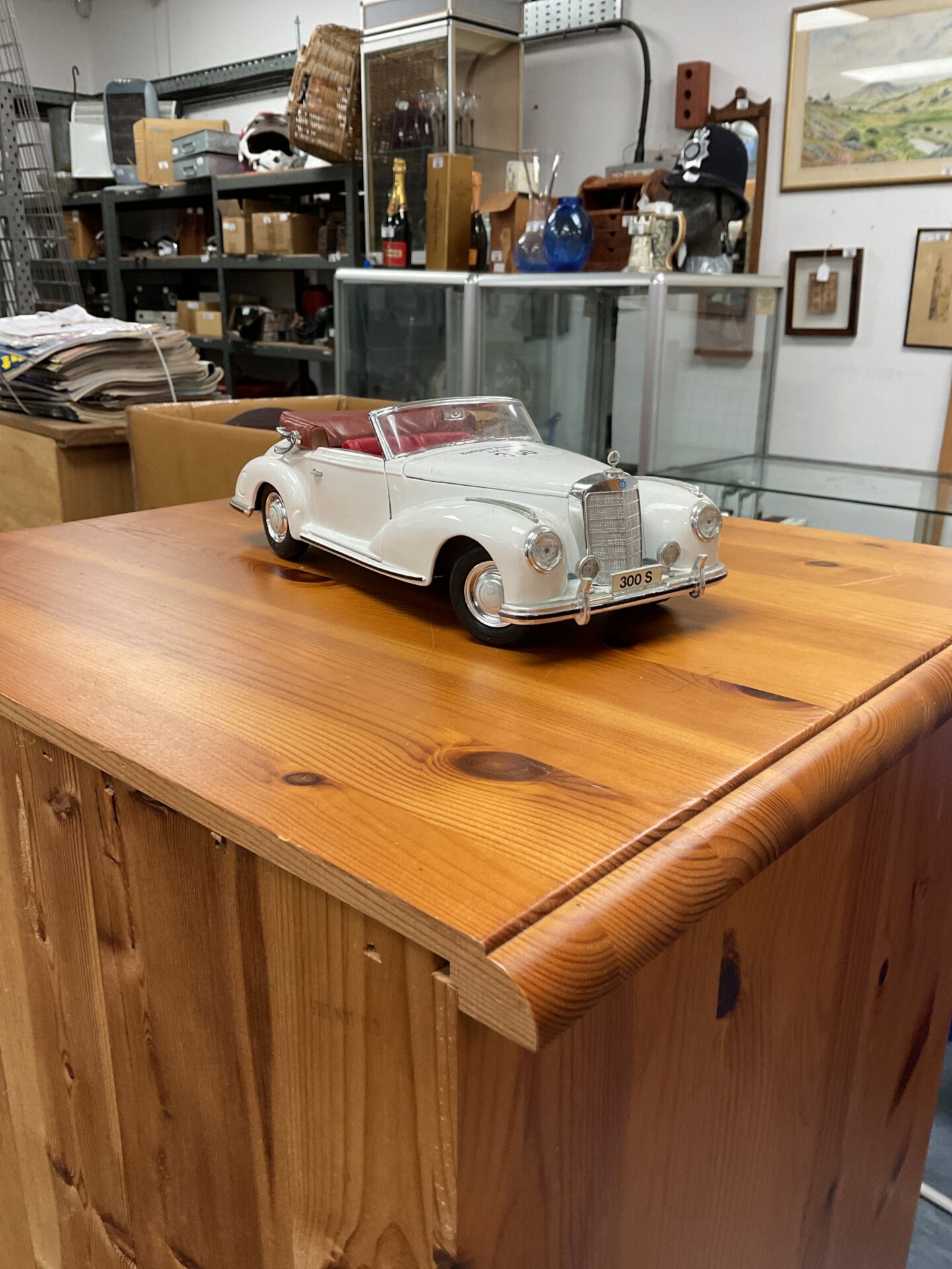 380 Mercedes benz 300 s 1955 diecast model