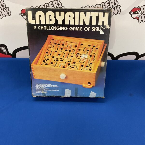 Vintage Ravensburger Labyrinth board game with colourful maze design.