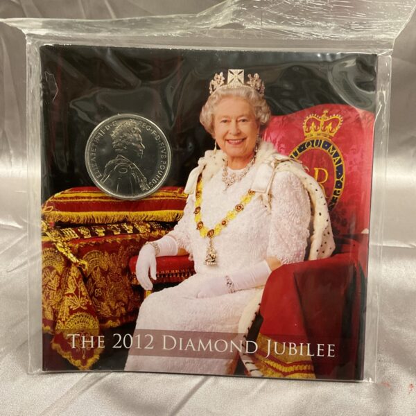 Unopened 2012 Diamond Jubilee Coin Collection featuring Queen Elizabeth II.