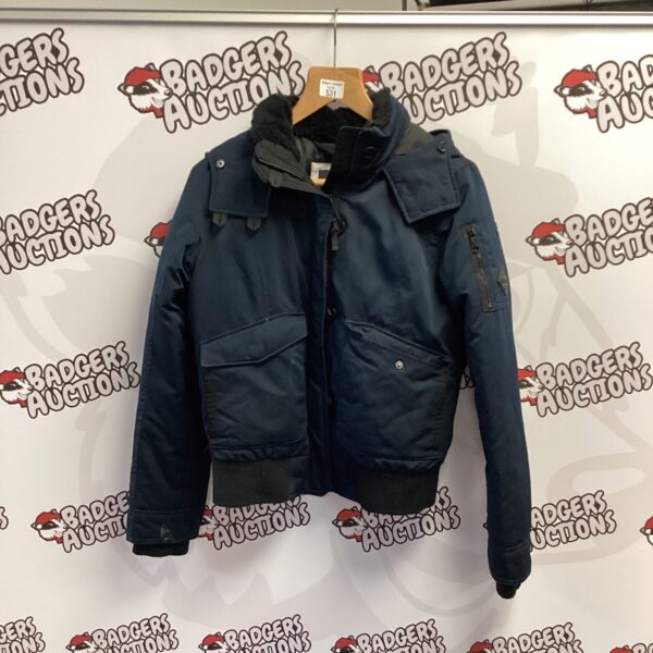 Men's size M Hollister hooded jacket, casual winter outerwear.